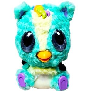 Hatchimals Hatchibabies Ponette Green Baby Owl Wing Interactive Spin Master